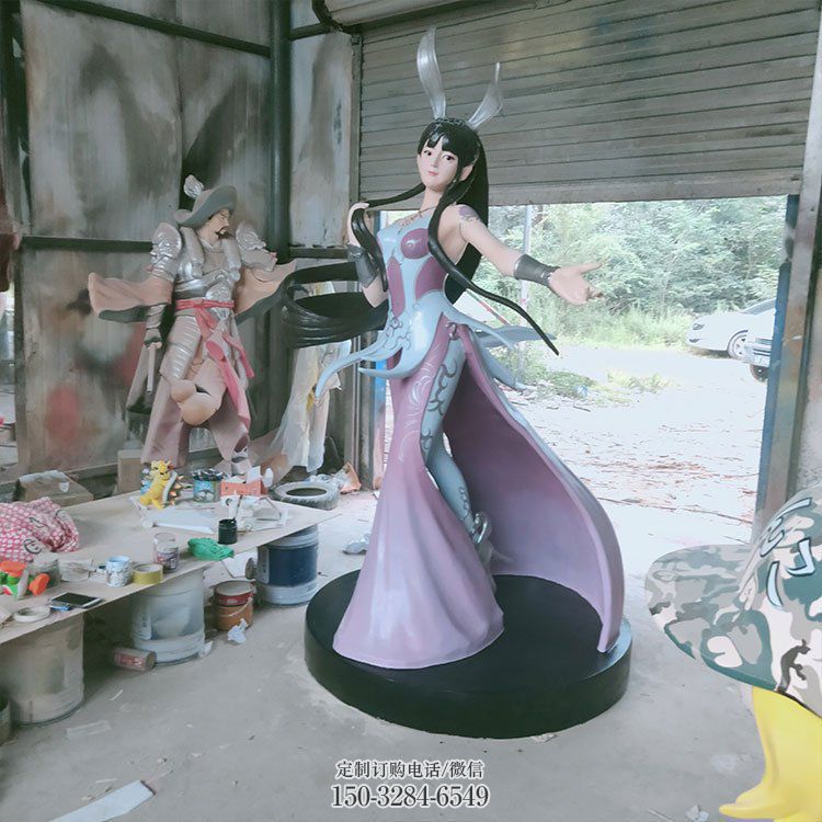 彩绘人物雕塑厂家,抽象设计理念,玻璃钢卡通动漫雕塑制作 彩绘人物雕塑厂家,抽象设计理念,玻璃钢卡通动漫雕塑制作