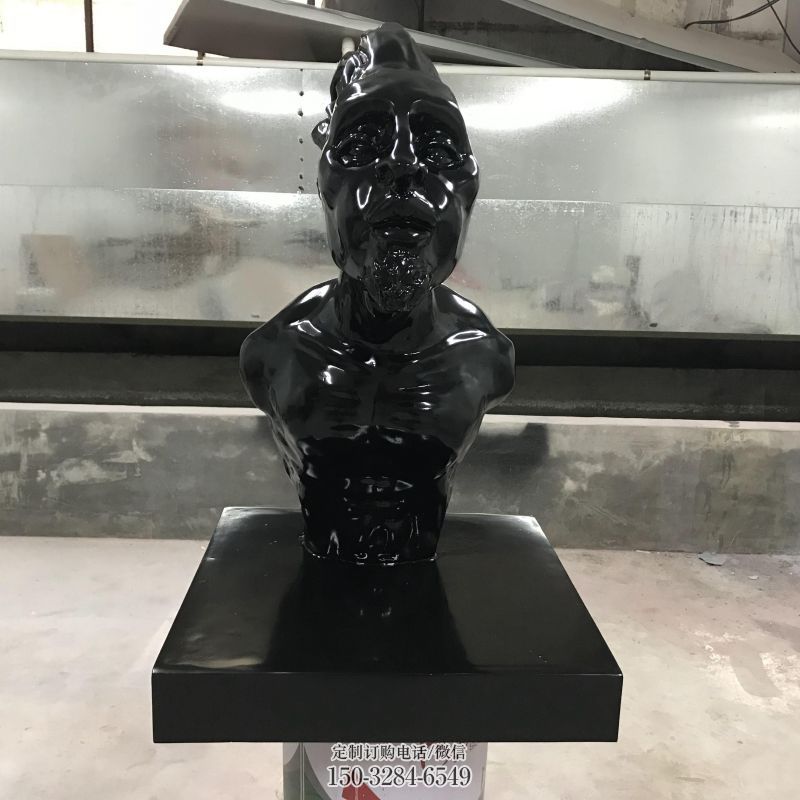 抽象胸像雕塑,仿铜工艺效果,玻璃钢人物雕塑 (2) 抽象胸像雕塑,仿铜工艺效果,玻璃钢人物雕塑 (2)