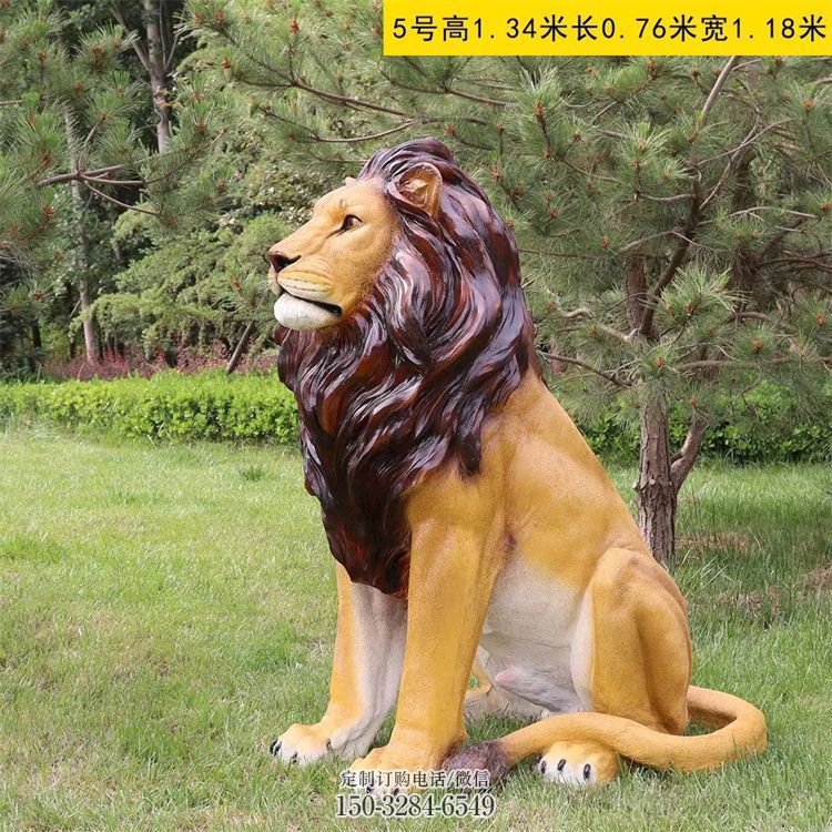 仿真动物雕塑,公园玻璃钢仿真狮子雕塑 仿真动物雕塑,公园玻璃钢仿真狮子雕塑